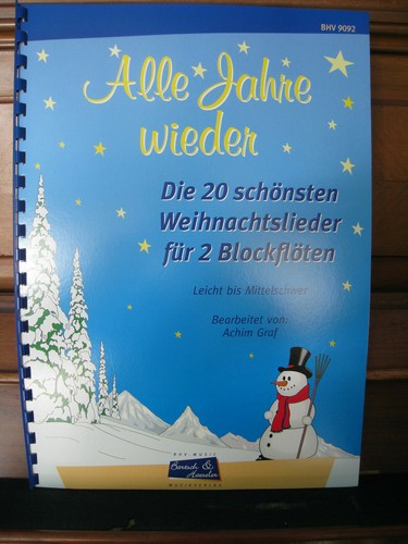 Weihnachtslieder blockflöte - weihnachtslieder,