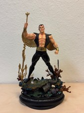 MARVEL - NAMOR SUB MARINER BLACK BATTLE ARMOR STATUE BOWEN DESIGNS / SIDESHOW