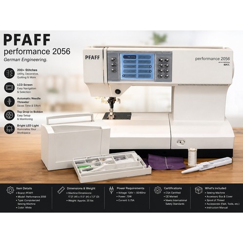 Pfaff performance 2056 - pfaff,