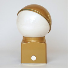 Org. 60er Jahre Space Age Lampe "ERCO 3263" Nachttisch Leuchte 2 Stk. vfgbr.