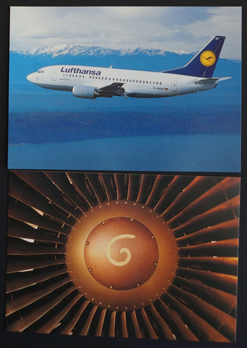 Postkarten flugzeuge - ak, 2