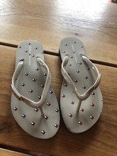 Tommy Hilfiger Flip Flops Zehentrenner Gr.38 , Top Zustand! 1x kurz getragen