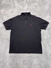Burberry polo schwarz - schwarz, größe