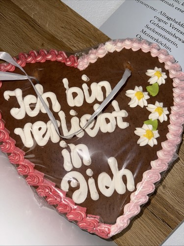Lebkuchenherz groß nur - groß, für