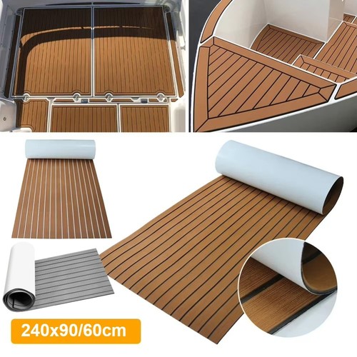 Teak eva schaum boot - teak,