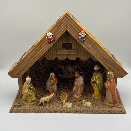 Weihnachtskrippe holz mit - weihnachtskrippe,