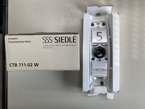 Siedle ctb 711 weiß - ctb, 711-02