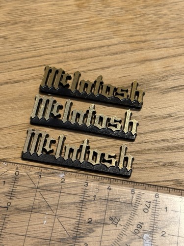 Mcintosh emblem stück - mcintosh,