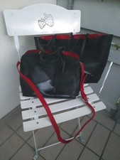 2 Schwarze Patchwork Taschen