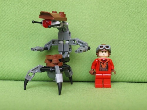 Lego star wars figur droidika - star,