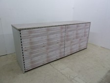 Laden 250cm Theke Vintage holzoptik Tresen Ladeneinrichtung Tegometall Verkauf