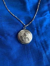 Vintage Kette mit Medaillon