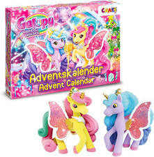 GALUPY Rainbow Unicorn Spielzeug Adventskalender Kinder – Einhorn 
