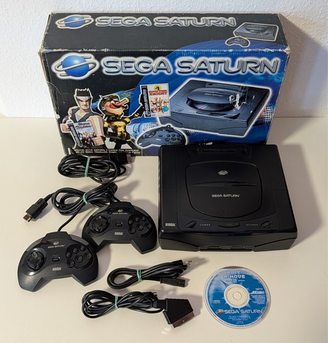 Sega saturn konsole ovp 2x - sega,