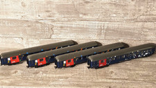 Märklin H0 DSB Nachtzug / 4x Bcm Liegewagen