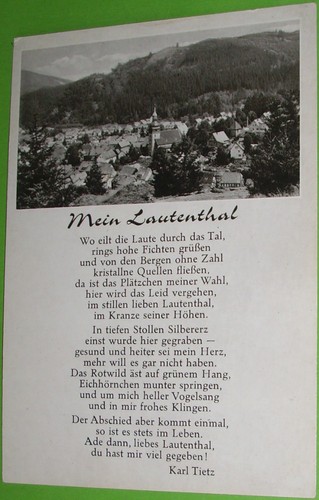 Lautenthal harz 1960er - harz, um