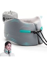 Joscoal Reise-Memory-Schaum-Nacken-Kinn-Kissen, Reisekissen für Flugzeug, Auto,