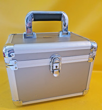 PALOS Kosmetikkoffer-Beaautykoffer Metall abschließbar 2 Schlüssel Breite 27 cm.