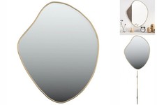 Wandspiegel Golden 60x50 Cm