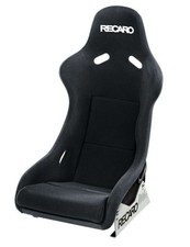 Recaro Pole Position Rennsitz Velour ABE Schwarz (ohne Seitenhalterungen) STOCK
