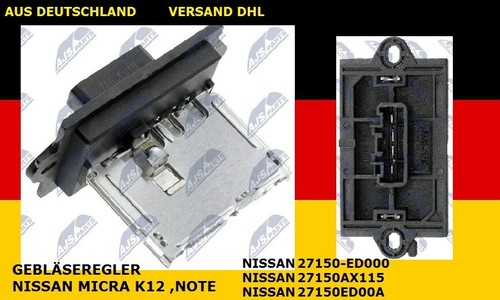 Neu gebläseregler für nissan - für,