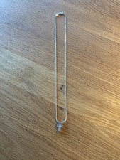 Fossil Silberkette mit Kreuz