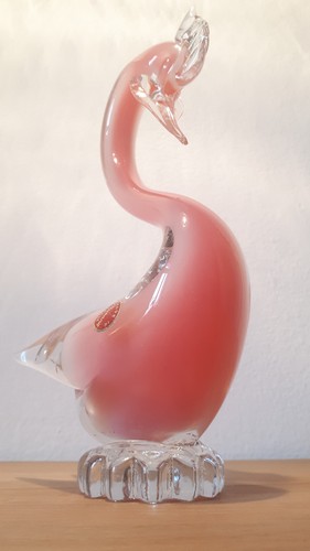 Murano glas schwan - murano,