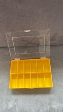 Setzkasten Platik gelb mit 12