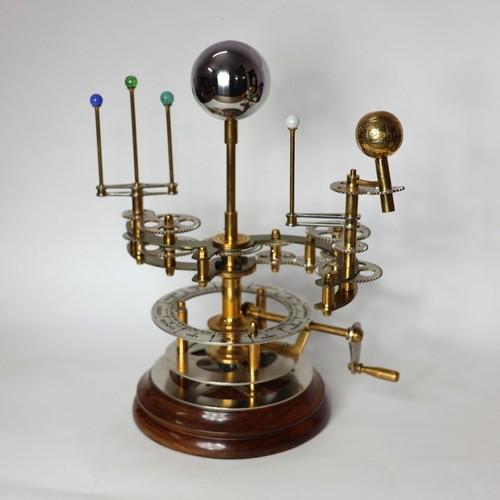 Messing mechanische orrery - messing,
