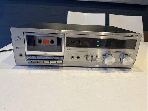 Sanyo 2016 stereo cassette - rd,