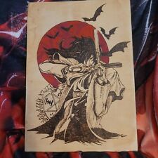 Alucard  Hellsing     Brandmalerei