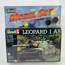 LEOPARD 1 A5 03115 Plastik Modellbausatz 13,2 cm 1:72 REVELL Panzer MODELL SET VINTAGE
