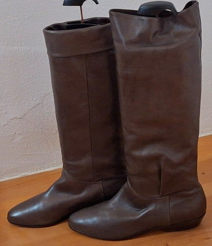 Damenstiefel braun ungetragen - damenstiefel,