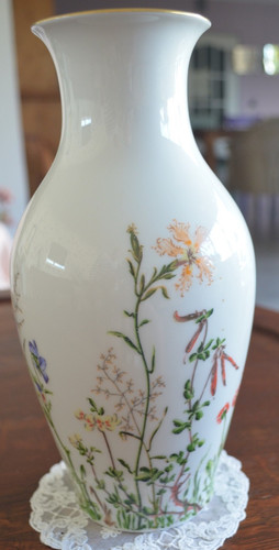 Lindner porzellan vase weiß - lindner,