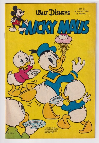 Micky maus 1962 heft - maus,