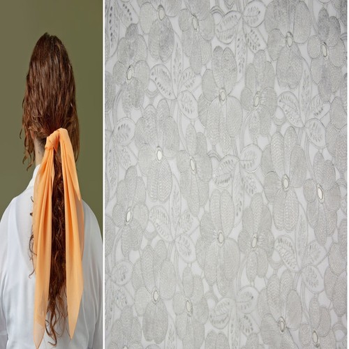 Chiffon stoff meterware - chiffon,