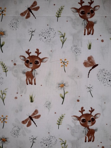 Tiere baumwollstoff kleine - tiere,