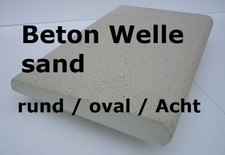 Poolumrandung beton welle - poolumrandung,