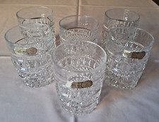 Bohemia Bleikristall Mehrzweckgläser 8 Stück, Massive Ausführung