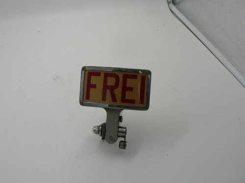 Taxi frei schild ab - "frei",