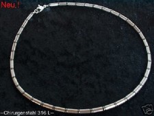 Edelstahl Halskette Collier