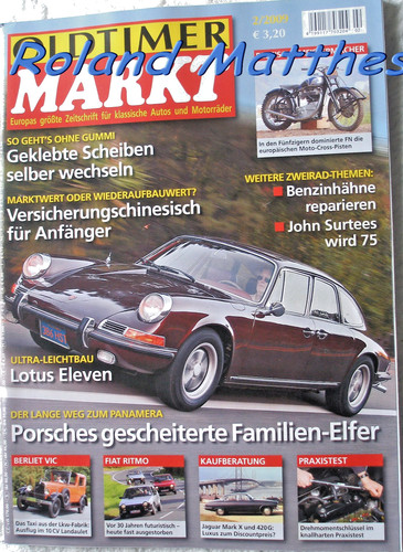 Oldtimer markt porsche - oldtimer, 2-09+porsche