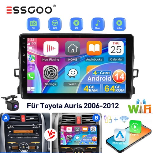 Autoradio für toyota auris - autoradio,