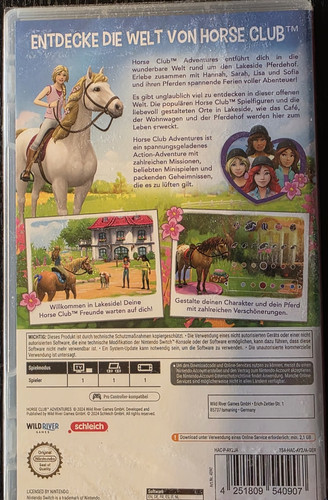 Wild river games horse club - river,