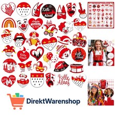 36 Stück Karneval Anstecker