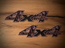 2x OFFROAD Aufkleber 4x4 SUV Geländewagen All Terrain Reifen Hummer KULT V8 #265