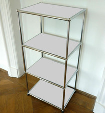 * USM Haller Regal * 105x50x35 cm * Highboard Hi-Fi Möbel * Lichtgrau * MwSt. * 