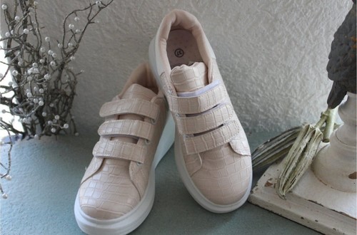 Sneaker klettverschluss rosa - klettverschluss,