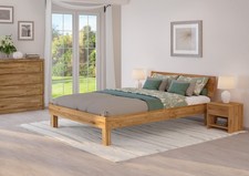 Doppelbett Massivholzbett