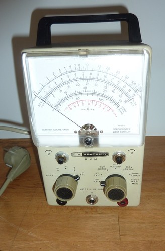 Heathkit röhrenvoltmeter rvm - heathkit,